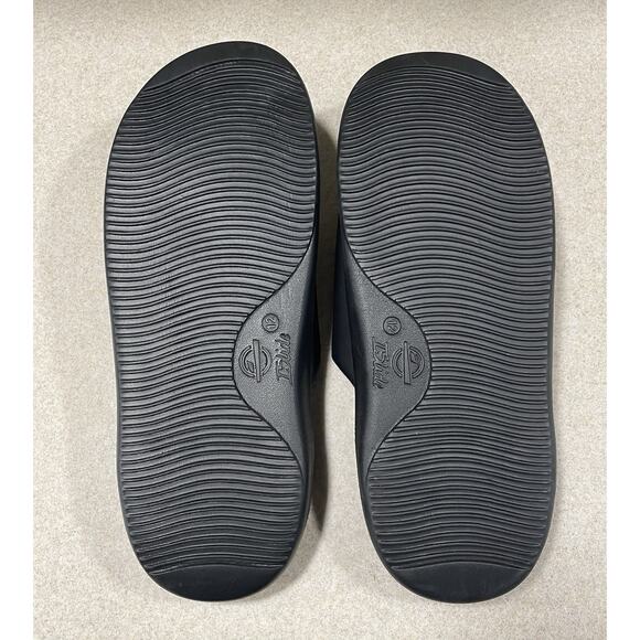 New- Islide NBA Golden State Warriors Logo Slide Sandals Black Unisex Size 12 main image 8
